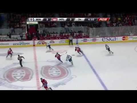 Canadiens vs Jets Erik Cole 3-3 2013/1/29