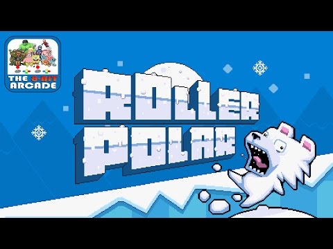 Roller Polar - How Far Can You Ride The Snowball Down The Mountain (iPad Gameplay)