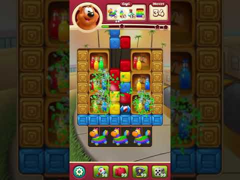 Toon Blast Level 3207 NO BOOSTERS - A S GAMING ✔️