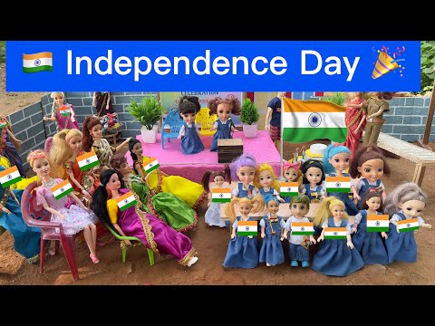 வசந்த காலம் - Episode 297 |🇮🇳Independence Day Celebration in School 🎉 | Classic Barbie Show