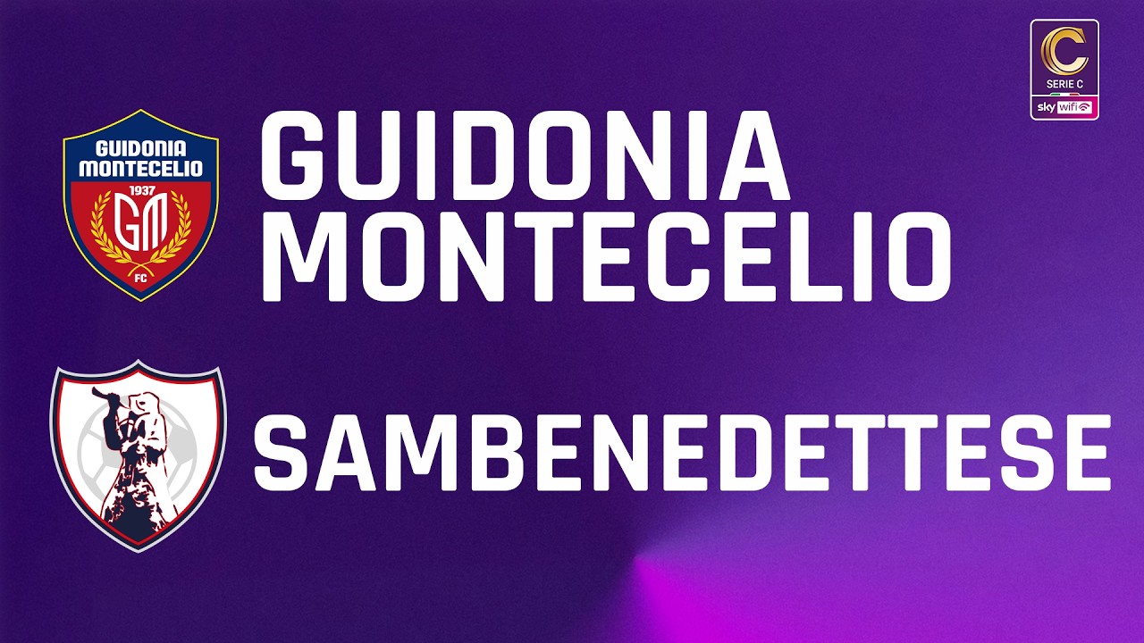 Guidonia Montecelio 1937 vs Sambenedettese Highlights