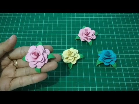  Download  Video  Cara  Membuat  Bunga  Mawar Dari  Kertas  
