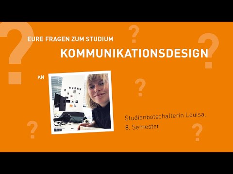 Eure Fragen zum Kommunikationsdesign-Studium - Studienbotschafter