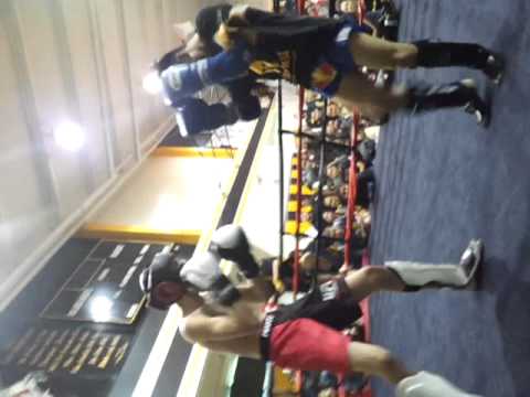 Aidan muay thai fight