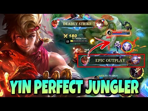 YIN INSANE DAMAGE PERFECT SAVAGE AND MANIAC | YIN BEST BUILD ~ MLBB
