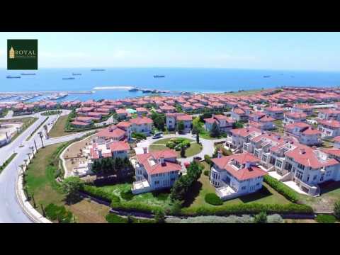Royal Deniz - Aerial View – Villa Property For Sale Beylikdüzü, İstanbul – Turkey
