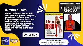 Daily News, 9-5 VS Entrepreneur Life & Creator of the BodyFlex program, Greer Childers, in Studio