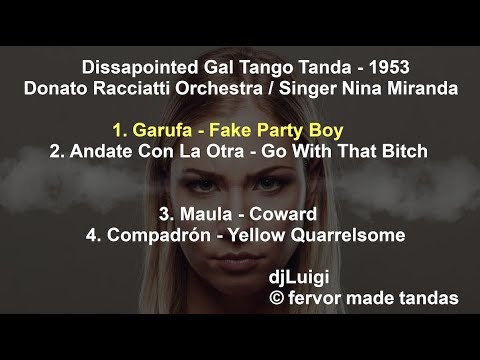 Bothered Gal Tango Tanda Donato Racciatti - Nina Miranda - 1953