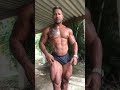 Muscle worship out side home