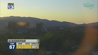 Isolated showers, storms before drier weekend ahead