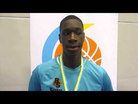 Intervju P16 MVP Ebrima Dibba #rmbasketse