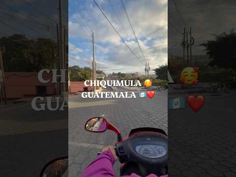 Un pequeño recorrido en moto por algunas calles del populoso Barrio El molino de mi Chiquimula 🇬🇹