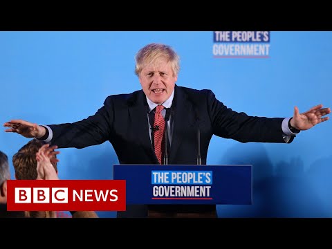 ジョンソン氏、有権者の支持に「謙虚になった」 - BBC ニュース (Johnson 'humbled' by support of electorate - BBC News)