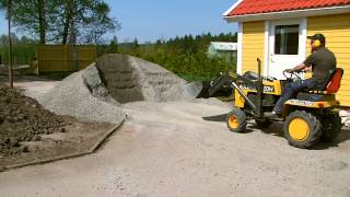 preview picture of video 'Bolens 5020H kör grus / running gravel... Nossebro...'