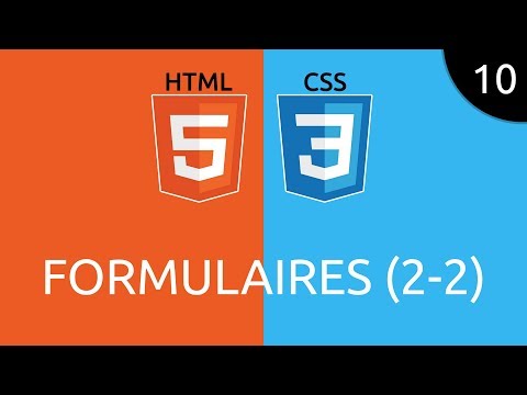HTML CSS 10 formulaires 2 2