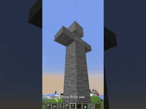 Minecraft Stone Statue Tutorial