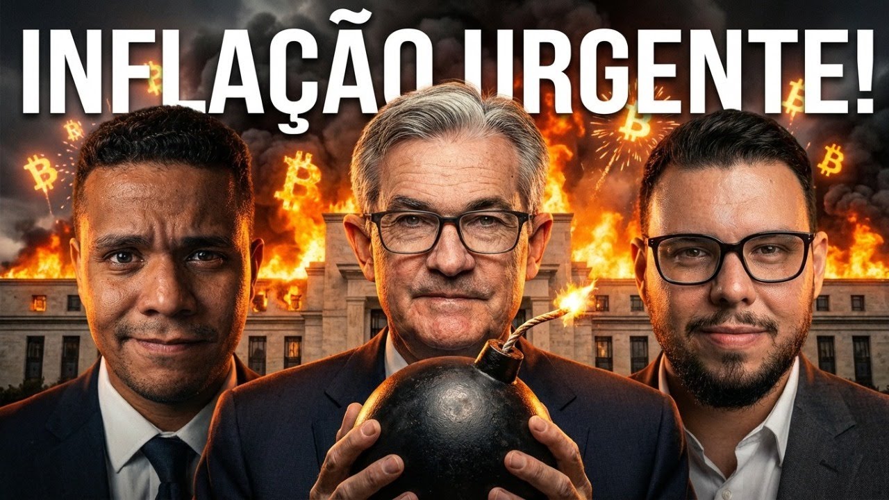 URGENTE! É HOJE! INFLAÇÃO PCE DOS EUA AO VIVO: ANÁLISE E IMPACTOS NO BITCOIN E MERCADOS!
