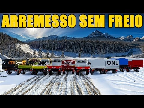 ARREMESSO SEM FREIO DE CAMINHÃO - FORZA HORIZON 4 - GAMEPLAY
