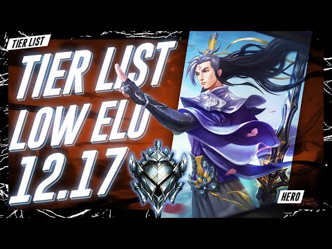 TIER LIST LOL PATCH 12.17 PARA LOW ELO