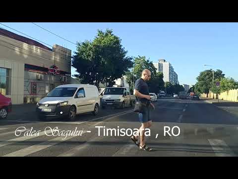 🚗Timișoara din Mașină: Calea Circumvalațiunii➝Bv.Republicii➝Pop de Băsești➝Calea Șagului|Urban Drive