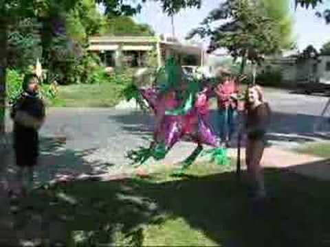 Breaking of a Pinata