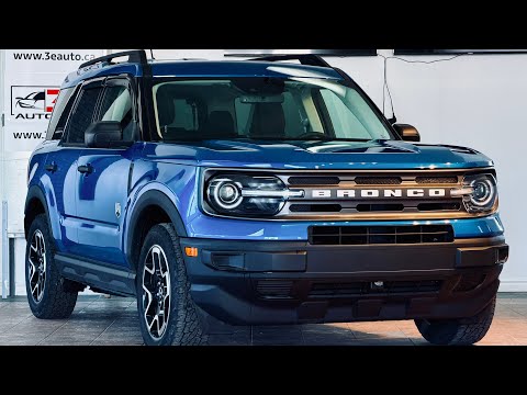 2022 Ford Bronco Sport Big Bend 4x4 in Blue for sale at 3E Auto Sales in Mount Pearl, NL