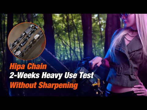 HIPA 18 Inch Chainsaw Chain: 2-Week Heavy Use Guest Test