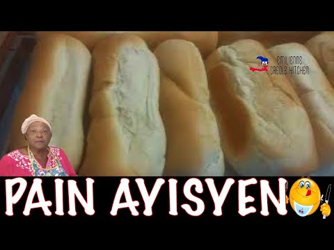 Vin Aprann Fè Pain Ayisyen | How to Make Haitian Bread #emiliennecreolekitchen