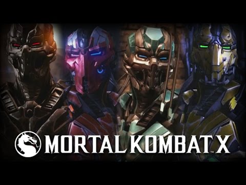 Mortal Kombat X: Triborg Fatality, Brutality, Cyber Sub-Zero Variation & MORE! (Quadborg?!)