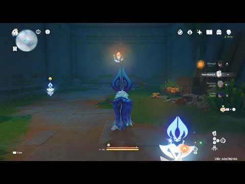 Trapped Torch puzzle on fog island, Natlan 5.2