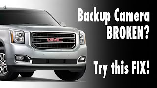 2020-2024 GM Rear Camera Failure: Diagnosing Black Screens on Tahoe ...