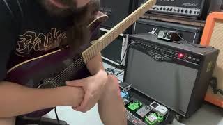 Video thumbnail for Peavey Valveking VK212 with eminence Swamp Thangs by The Abducted