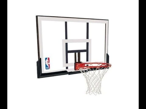 Инструкция по монтажу баскетбольный щита Spalding NBA Combo 44"