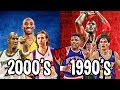 What If The 1990s TOP NBA STARS Played The 2000s Best Players