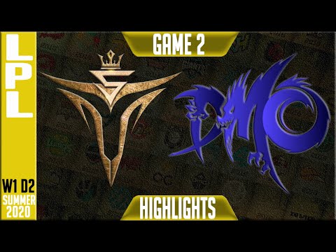 V5 vs DMO Highlights Game 2 | LPL Summer 2020 W1D2 | Victory 5 vs Dominus Esports G2