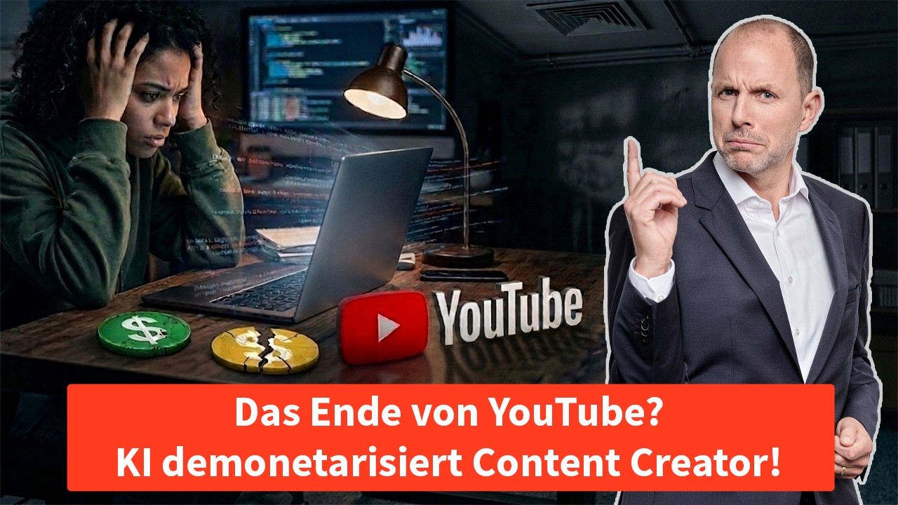YouTube-KI außer Kontrolle! - Die neue Demonetarisierungswelle trifft kleine Kanäle hart!