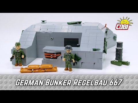 Showcase - German Bunker Regelbau 667 (COBI-3136)