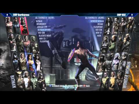 Injustice Top 8 EMP Dartharma vs EMP KDZ - Winter Brawl 8 Tournament
