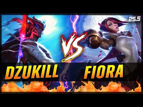 Dzukill - Yone vs Fiora TOP Patch 25.5 - Yone Gameplay