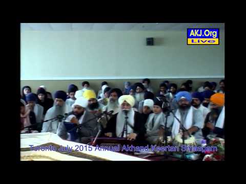 055 Toronto July 2015 Smaagam - Wednesday Morning - Bh. Manjit Singh Jee Glasgow