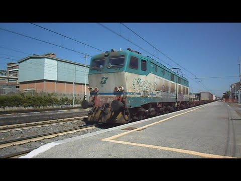 E655.408 sul TCS 51053 Milano Smistamento - Maddaloni Marcianise, in transito a Pomezia