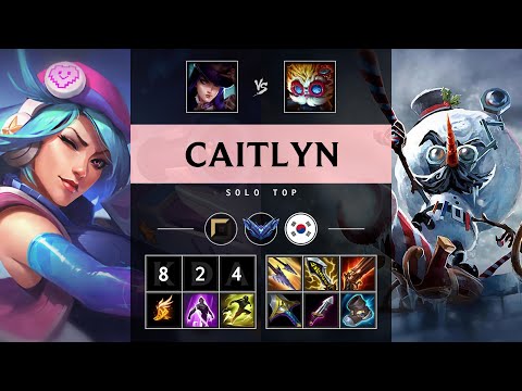 Caitlyn Top vs Heimerdinger - KR Diamond Patch 25.09