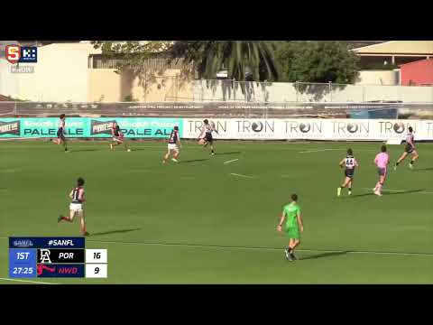 Rd 5 Hostplus SANFL Snapshot - Norwood's Matt Ling with great goal assist to Baynen Lowe