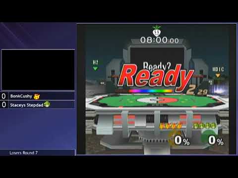 MMOM 154 SSBM - Stacy's Stepdad (Peach) Vs. BonkCushy (Piakchu) - Losers Round 6
