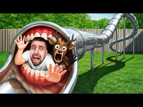 SCP SLIDE EATER EATS DEER 99 NIGHTS IN A FOREST and DIABOLO!!