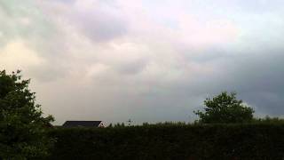 preview picture of video 'Lightning and thunder over Kvidinge'