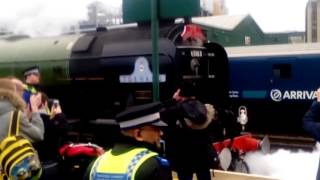 Leaving Cardiff,rails bit greasy