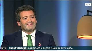 A última entrevista de André Ventura antes das eleições Presidenciais.