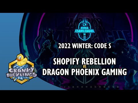 Shopify Rebellion vs Dragon Phoenix Gaming - World Team League 2022 Winter: Code S | SC2 Tournament