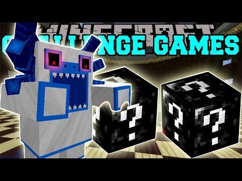 PopularMMOs Pat and Jen Minecraft_ YETI MUTANTE CHALLENGE GAMES - Lucky Block Mod - Modded Mini-Game
